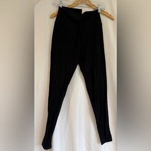 American Eagle Comfy High-Rise Black Leggings with Wide Waistband